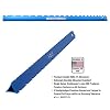 MusicNomad Tri-Beam 3 'n 1 Dual Notched Straightedge & Precision Straightedge for Acoustic and Electric Guitars including Fender, Gibson, PRS (MN821)