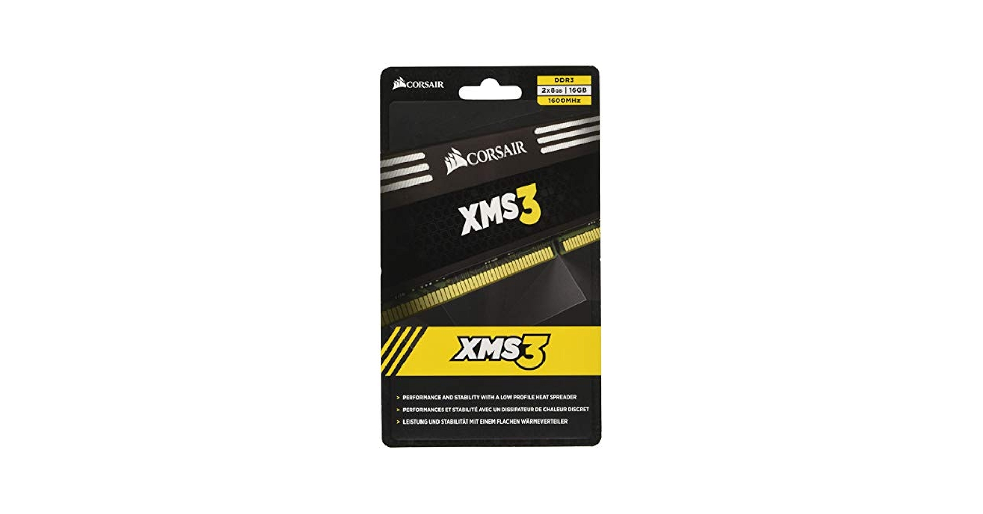 CORSAIR XMS Series デスクトップ用 DDR3 メモリー16GB (8GB×2枚組) CMX4GX3M2A1600C11 tf8su2k Corsair XMS3 8 GB (2 x 4GB) 1333 MHz PC3-10666 240-Pin DDR3