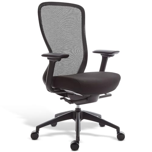 Image of Staples 2722088 Ayalon Mesh and Fabric Task Chair Black