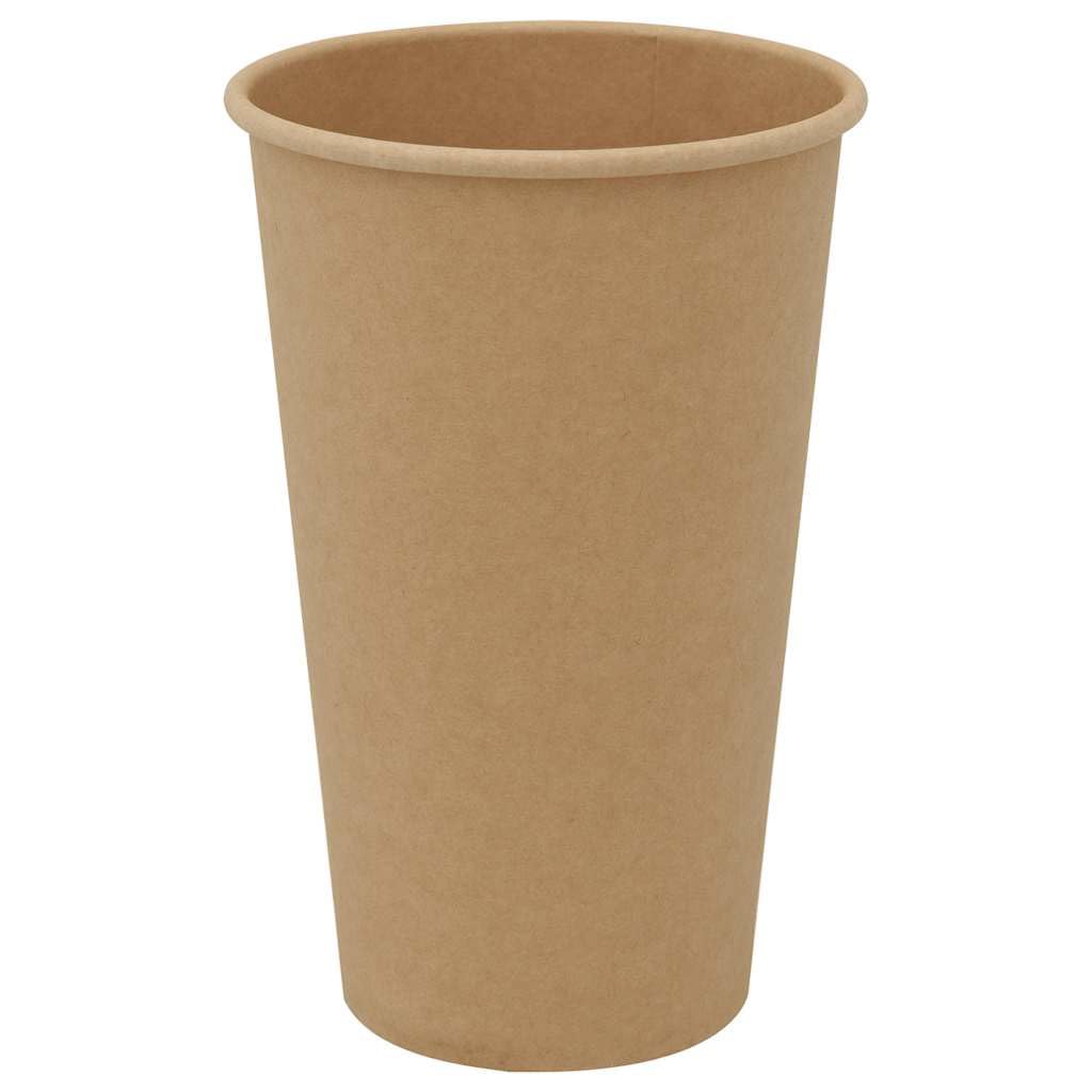 Pappbecher mit Deckel 1000 Stück 400ml 16oz Einwegbecher für Kaffee Tee Getränke Auslaufsicher für Party Büro Gastronomie