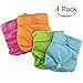 Grand Line Female Washable Reusable Diapers For Dogs and Cats Diapers For Waist 9" - 13" Pack of 4