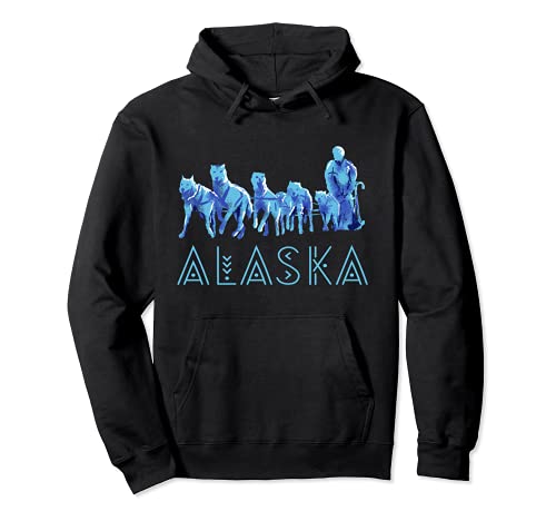 Alaska Sled Dogs Mushing Team Hoodie