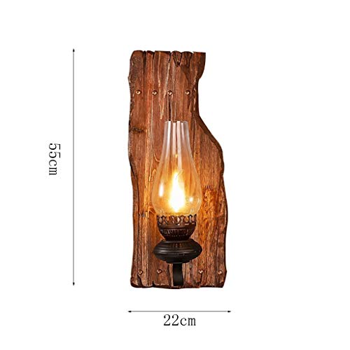 CJH Luz de Lámpara, Luces de Techo, Lámpara de Araña, Lámpara de Pared Lámpara de Pared Suspendida American Industrial Wind Bar Sala Comedor Dormitorio Pasillo Mesita de Noche Retro Personalidad Crea