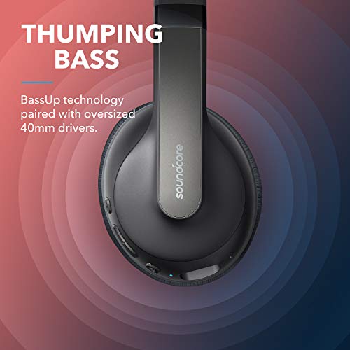 Anker Soundcore Life Q10 Wireless Bluetooth Headphones, Over Ear, Foldable, Hi-Res Certified Sound, 60-Hour Playtime… - Image 4