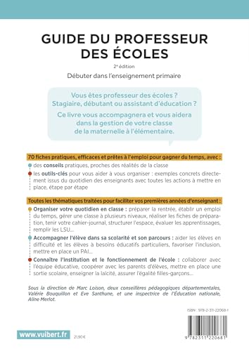 Guide du professeur des écoles - Débuter dans l'enseignement primaire: Stagiaires, assistants d'éducation et débutants – vue 2