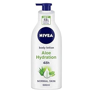 Nivea Body Lotion, Aloe Hydration, With Aloe Vera For Instant Hydration In Summer, For Men & Women 600ml