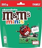 M&M'S Minis - Bonbons Chocolat au Lait - 360g Sachets de Chocolats