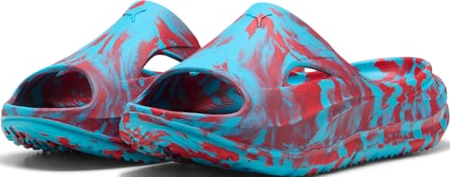 PUMA Softride ZeroG Slide Men's Sandal, 11 D(M) US, Red-Aqua2