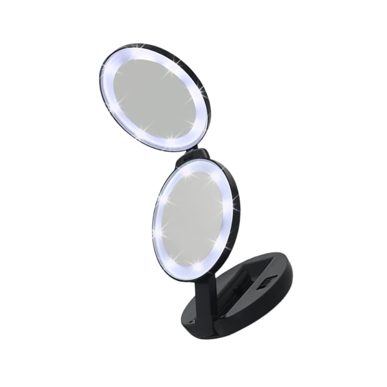 SHERCHPRY Espejo de Maquillaje Plegable Compacto y Portátil Espejo de Aumento para Mujer de Bolsillo para Maquillaje Viaje