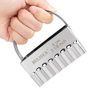 Hulisensquarebiscuitcutterset4piecessetstainlesssteelcookiescutterwithhandleprofessionalbakingdoughtoolsripplesquare Urban Country Home Decor Hulisen square biscuit cutter set 4 piecesset stainless steel cookies cutter with handle professional baking dough tools ripple square urban country home decor