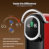 Magician1 Mini 5in1 Pod Coffee Machines for Nespresso OL, Dolce Gusto, Lavazza A Modo Mio Capsule, ESE 44 Pads and Espresso Ground Coffee, 20 bars, 1450W, LED Display, Hot+Cold Mode for Home & Office - Image 6