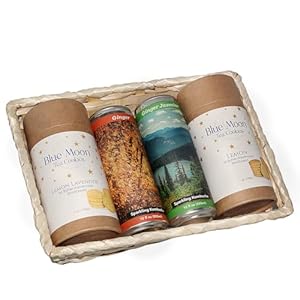 Made in WA Gift Basket – Ginger & Ginger Jasmine Sparkling Kombucha Gift Basket with Lemon and Lemon Lavender Shortbread Cookies – Seattle Gift – Ships the Same Business Day – Order by 1 PM Pacific Time