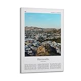 xiaoxiaoshen Hermosillo Sonora, Póster de Escenaje de la Ciudad de México, Arte de Pared Impresiones - Cuadros de Pared para Dormitorio y Sala de Estar 40 x 60 cm