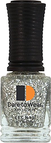 LeChat Dare To Wear Nail Polish Glitter - (Titanium)