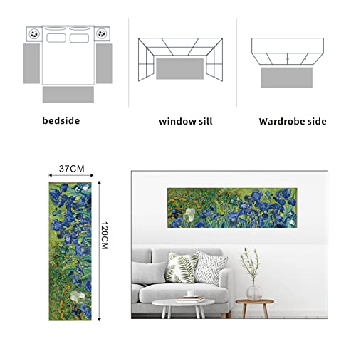Dzioog Premium Area Rugs Chinese Painting Classic Living Room Bedroom Accent Area Rug, 3' X 1' Rectangular #TOP3