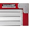 Seville Classics UltraHD Steel Body Lockable Storage Filing Cabinet Organizer Locker Shelving Unit for Gym, Workshop, Kitchen, Garage, Office, Home, Medium 36 W x 18 D x 72 H, Red