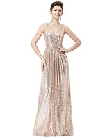 Algopix Similar Product 11 - Kate Kasin Women Formal Prom Sequins