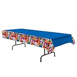 International Flag Tablecover Party Accessory (1 count) (1/Pkg)