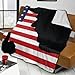 Grandi Coperte in Pile di Flanella 01 Mar 2017 Immagine Donald Trump Coperta Morbida Calda e Leggera per Divano, Letto, Divano, Viaggio, Tutte Le Stagioni, Adatta a Donne, Uomini e Bambini