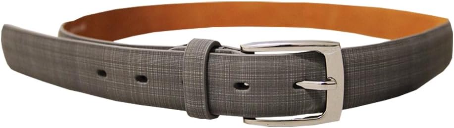 ForestMen's Plaid Leather Belt