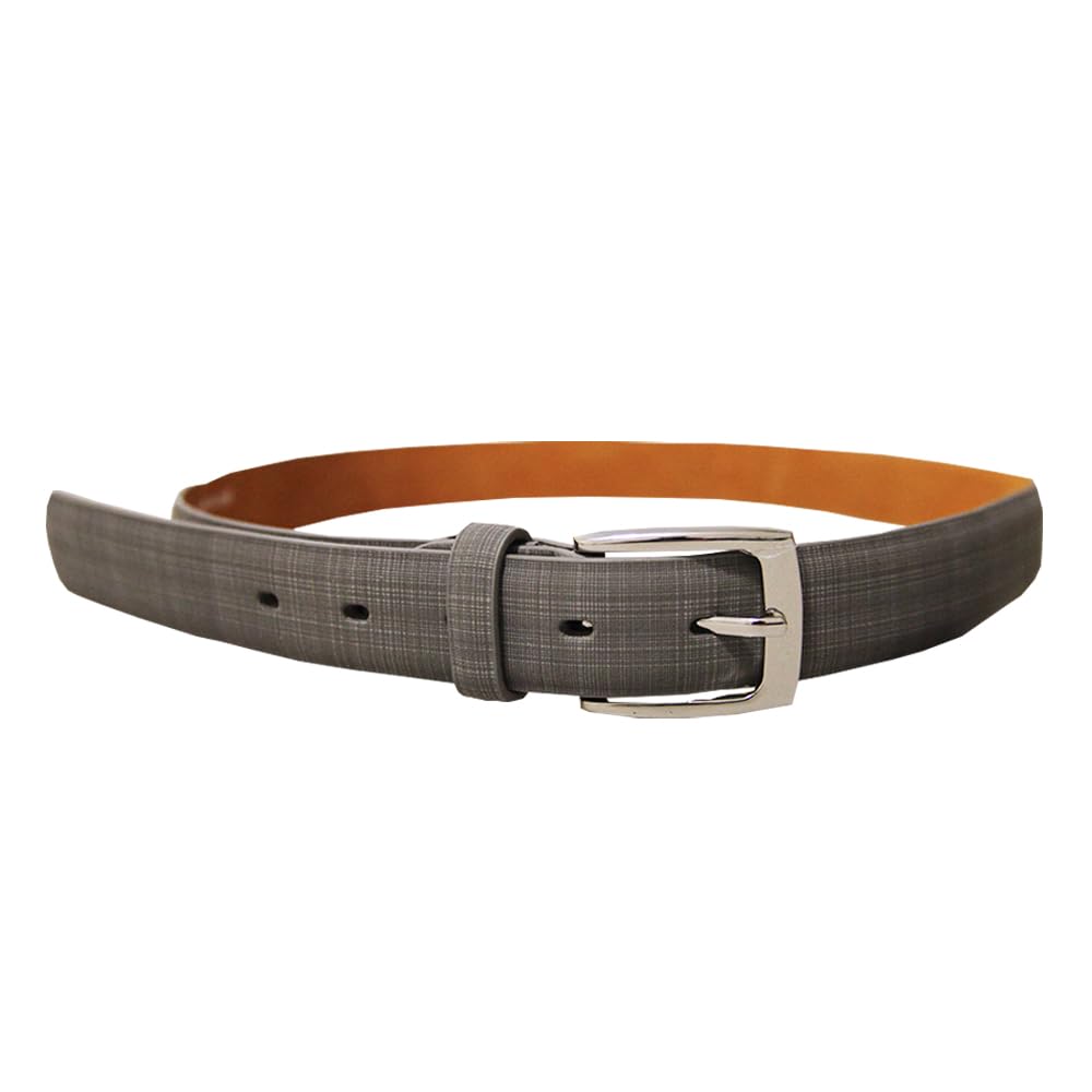 ForestMen's Plaid Leather Belt