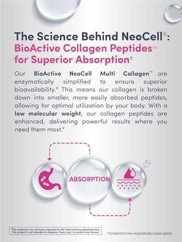 NeoCell Super Multi Collagen Peptides Powder 9oz Unflavored — view 6