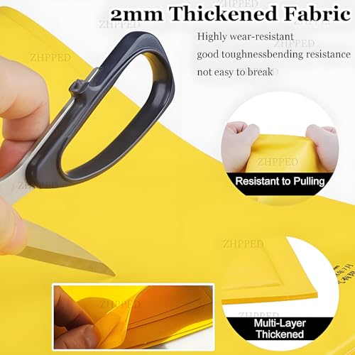 Générique Tapis de sécurité Haute Tension pour électriciens, Couverture Isolante en résine avec 2 Grandes Pinces, 100 x 200 cm (3,3 x 6,6 pi), 1 000 V, Protection Durable