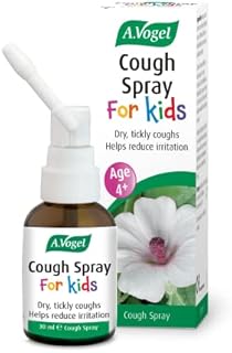 A.Vogel Cough Spray for Kids | for Dry Tickly Coughs | Helps Reduce Irritation | Suitable for Children from The Age of 4 | 150 Sprays | 30ml