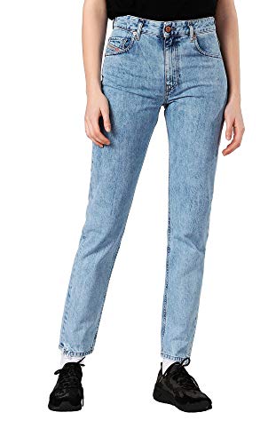 Jean droit Diesel Neekhol pantalon denim femme coupe droite regular fit