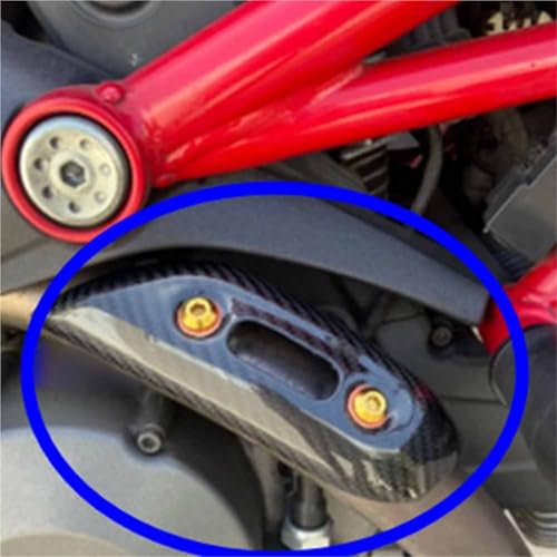 Protección de escape Ducati Monster para rutas y viajes 3