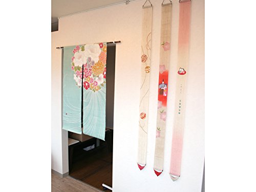 細タペストリー 立雛 手描き タぺストリー お雛様 春 : 細タペストリー 立雛 手描き タぺストリー お雛様 春