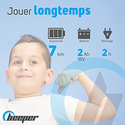BEEPER - Elektrische step voor kinderen van 4 tot 12 jaar, 100 W Kiddy FWE50 - Afbeelding 8