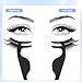 No Glue Magnetic Eyelashes Natural Look, Magnetic Lashes, Half Eye 2 Magnets Reusable False Eyelashes with Tweezers