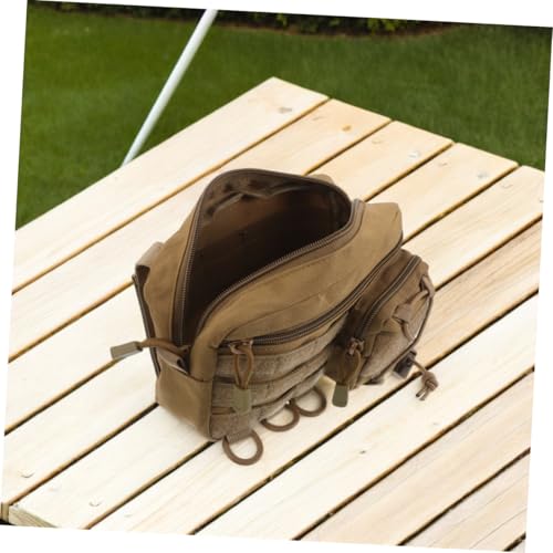 Bolsa de emergencia impermeable con compartimentos para supervivencia en exteriores 7