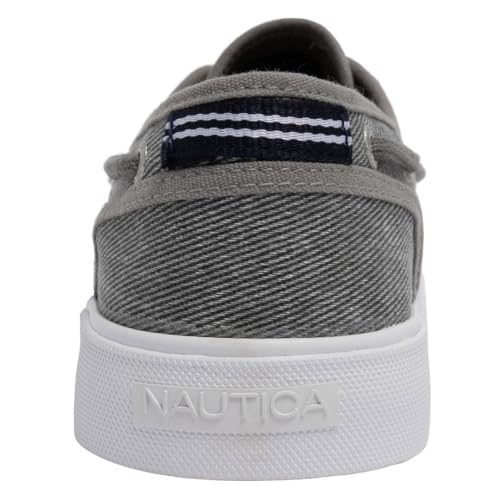 Image of Nautica Men's Casual Boat Shoes, Moc-Toe Loafers with Cushioned Insole, Deck Fashion Sneaker