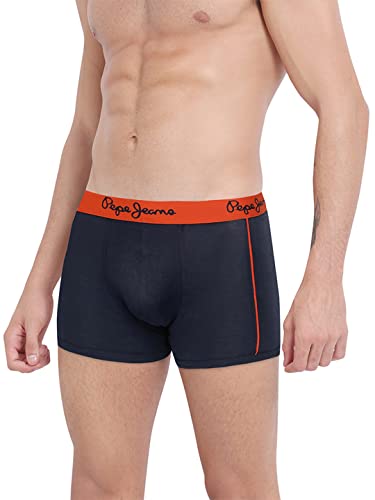 Image of Pepe Jeans Innerwear Men's Cotton Trunks Regular Printed Trunks (Pack of 1)