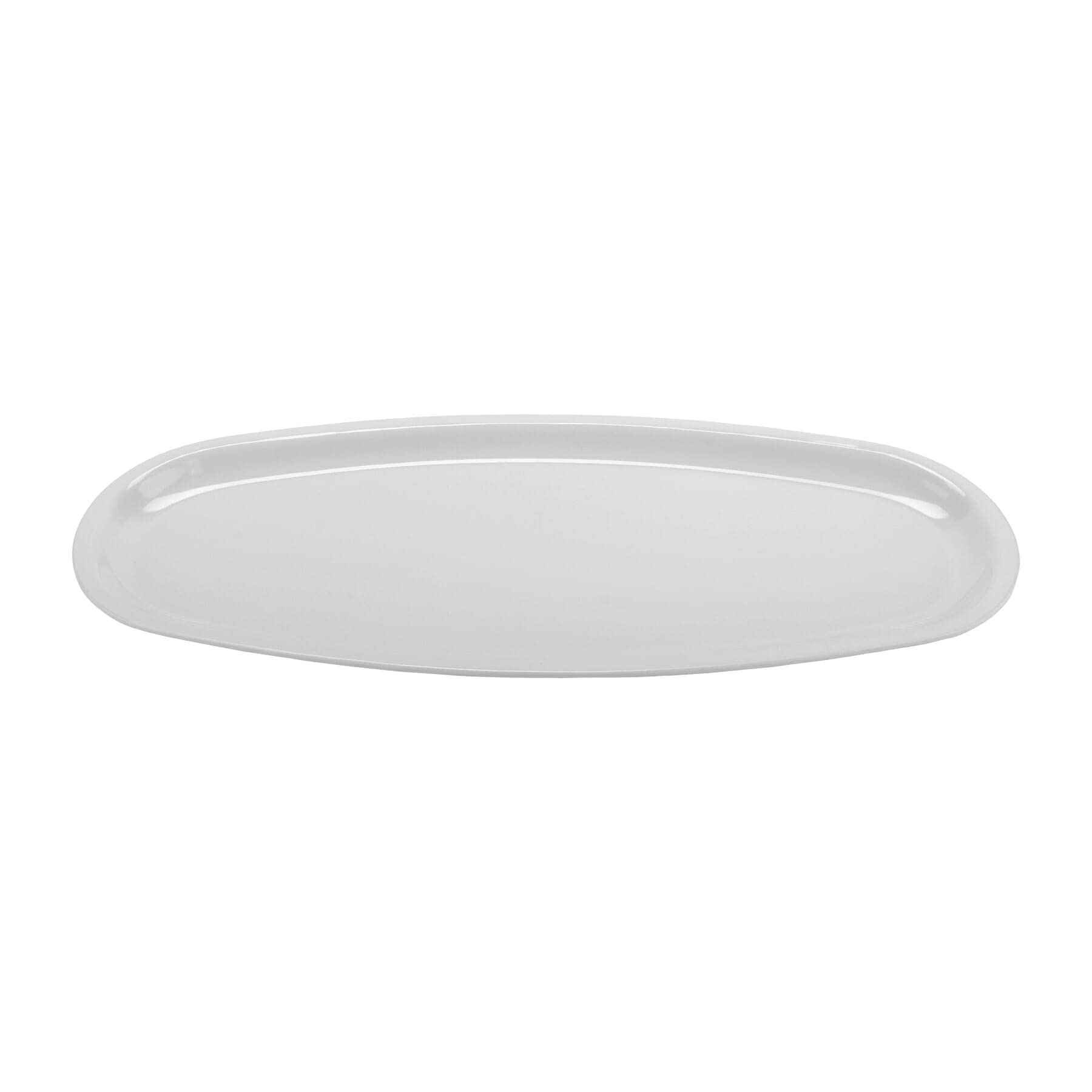 G.E.T. OP-624-W Melamine Oval Serving Platter, 23.25" x 16.75", White