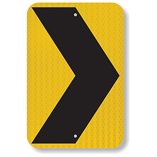 SmartSign Chevron Right Arrow MUTCD Sign