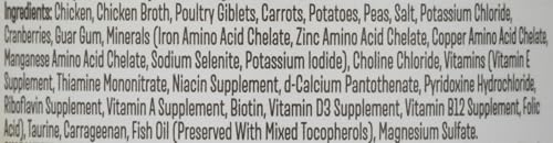 Image of Whole Paws, Grain-Free Wet Cat Food, Chicken & Giblet Loaf Dinner with Vegetables, 3 Ounce
