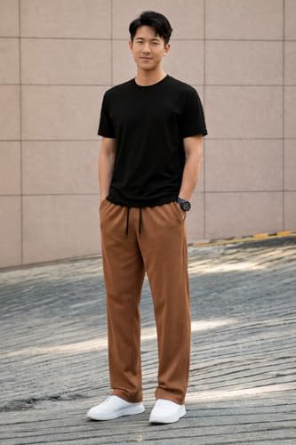 Image of Mack Jonney Men Waffle Knit Cotton Track Pants|Regular Fit |Soft Breathable Lounge Wear|Casual Wear WF-31