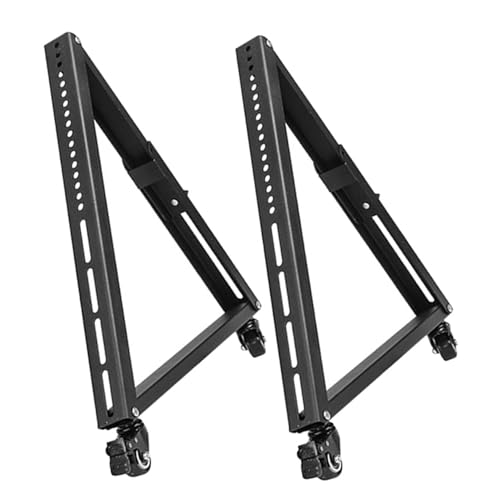 Support de télévision mobile VALICLUD 32-55" meuble tv triangulaire acier