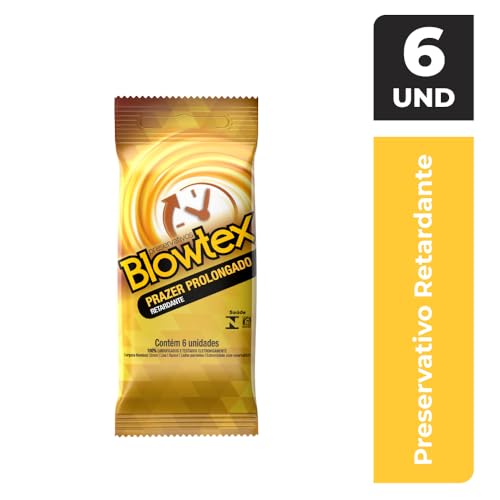 Blowtex Preservativo Retardante Com 6 Unidades