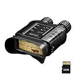Escenarios de operación y aplicación simples: Se utilizan 6 botones para el ajuste multifunción, foto / video / reproducción, todo en uno. Capture fácilmente los momentos oscuros. Ideal para caza nocturna, reconocimiento, seguridad y vigilancia, camping, navegación nocturna, pesca nocturna, observación de vida silvestre, búsqueda y rescate, observación de aves, fotografías de paisajes.