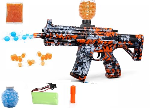 Image of Kammateswara Automatic Gel Blaster Gun in Shooting Gun for Kids with Water Bullets | Outdoor Action Play Shooting Toy for Boys (Elite)