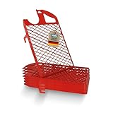 5X mako Abstreifgitter easyCLEAN 27 x 30 cm – Farbabstreifgitter aus Recycling-Kunststoff – Bruchsicher & leicht zu reinigen – Abtropfgitter für Farbe – Malergitter, Farbgitter