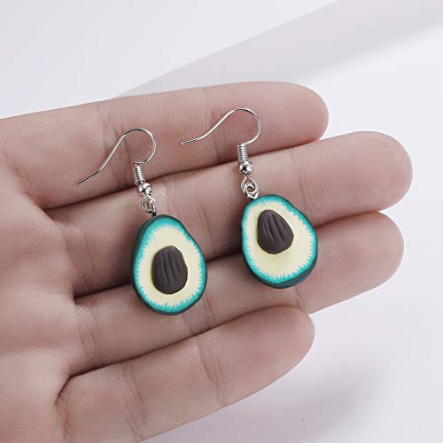 10 Pairs Resin Fruit Earrings Set, Funny Statement Dangle Drop Acrylic Pendant Earrings, Fashion Unique Personalized Bohemian Hoop Earring Jewelry Gift For Girls Women #TOP4
