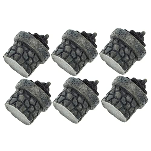 VICASKY 6 pezzi macine bonsai decorazione per vasi da fiori vintage da giardino per interni ed esterni paesaggi