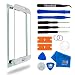 Produktbild MMOBIEL Frontglas Display Kompatibel mit Samsung Galaxy S6-5.1 inch 2015 - Front Glass Ersatz Touchscreen Reparaturset - Inkl. Werkzeug - Weiß