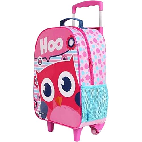 Mochila de Rodinhas Coruja