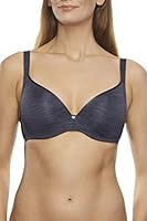 Hestia Women's Underwear Contoured Comfort Bra, Charcoal, 18D